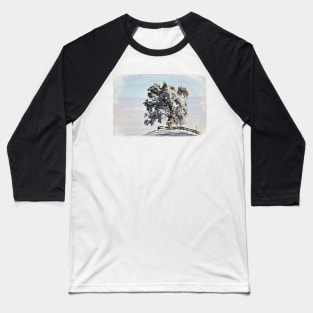 Tree winter landscape / Maléa is looking for the goblin - children's book WolfArt Baseball T-Shirt